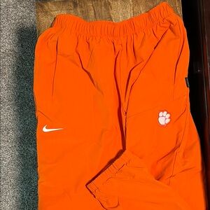 On Field Nike Clemson Football Orange Athletic Pants
